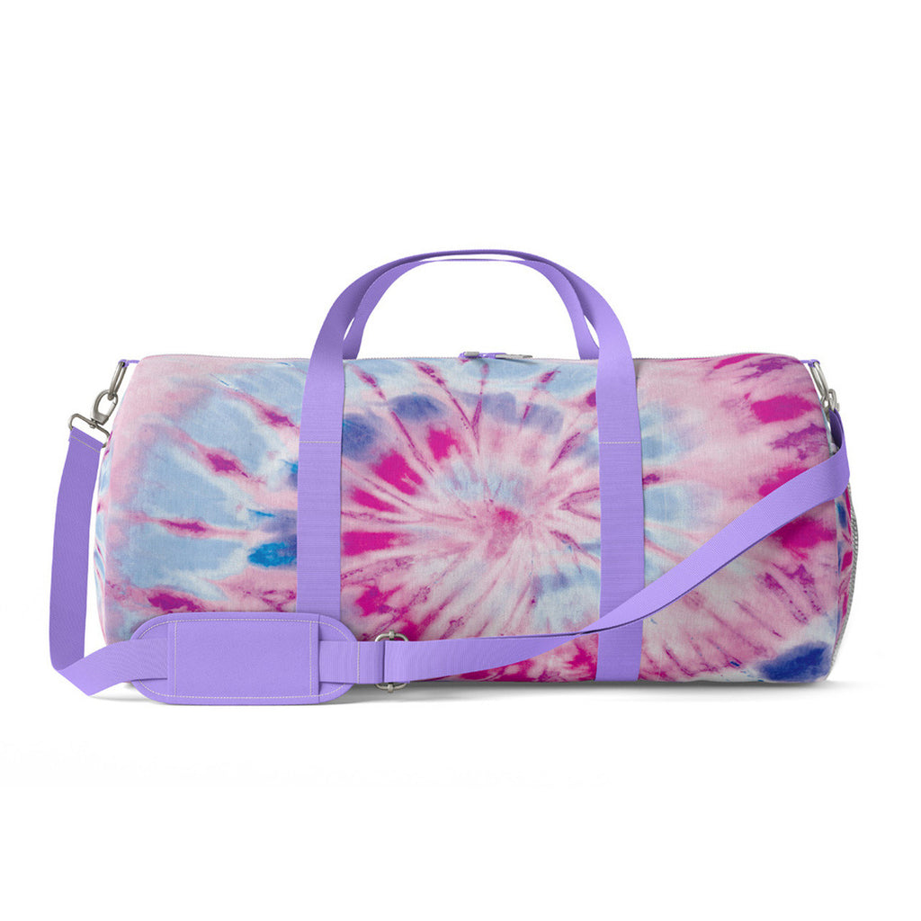 Razzy Tie-Dye Canvas Duffle Bag