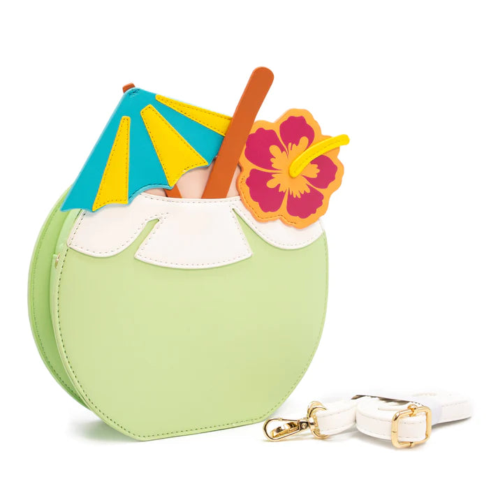 Sippin on a Coconut Drink Handbag