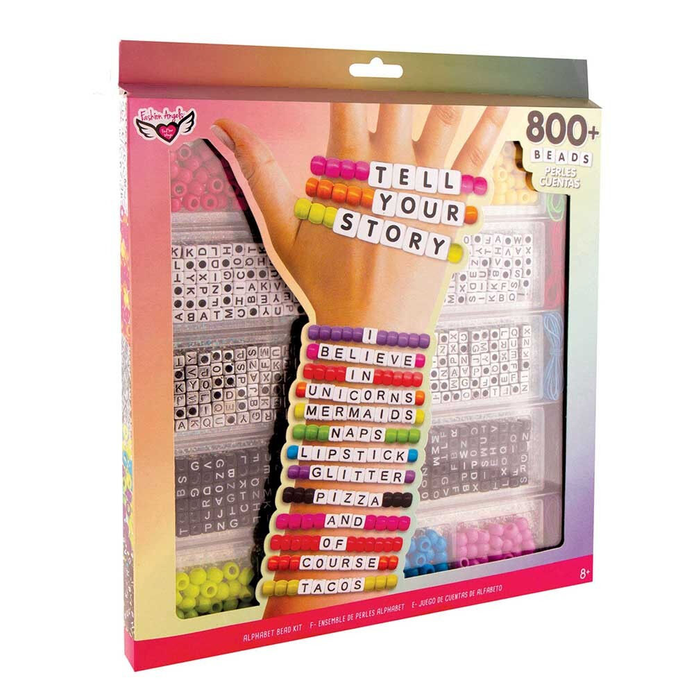 Tell Your Story Alphabet Bead Case - Large