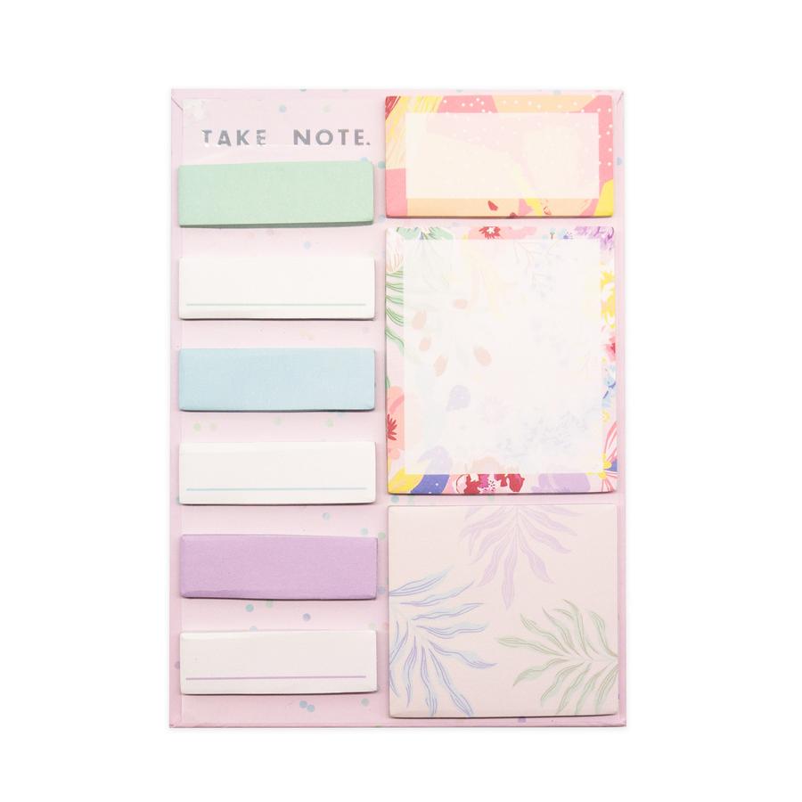 Tropical Florals Sticky Note Set