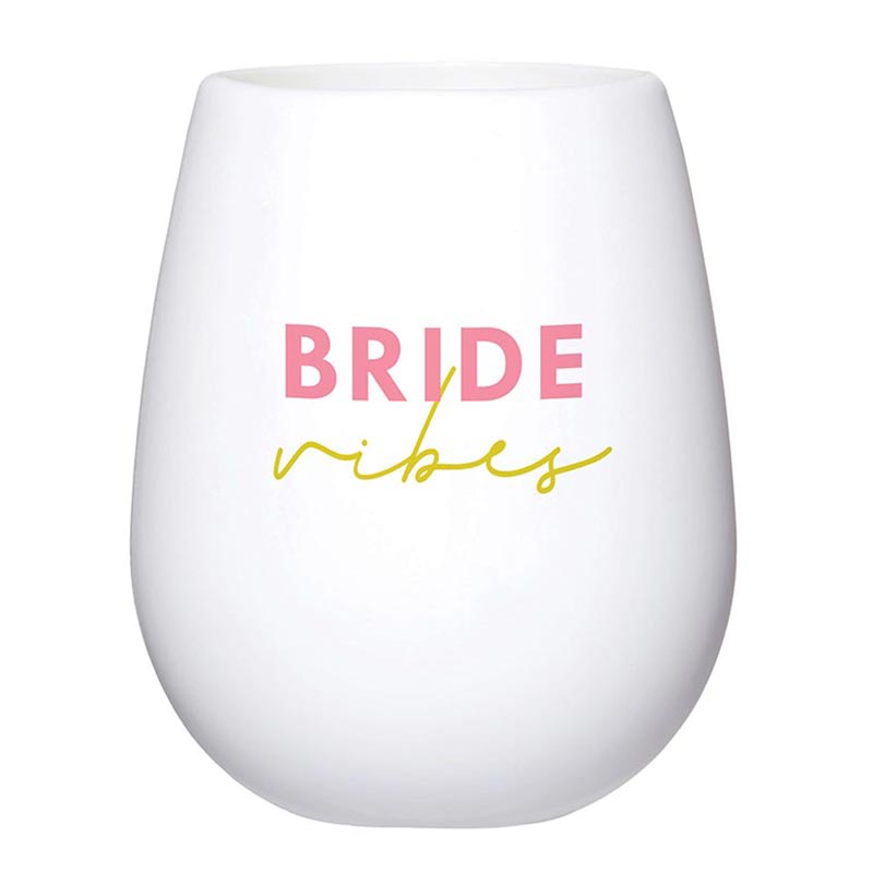 SILICONE WINE GLASS - BRIDE VIBES