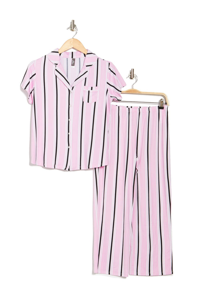 Pink Stripes Pajama Set