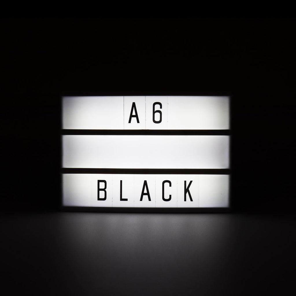 A6 MAGNETIC LIGHTBOX - BLACK