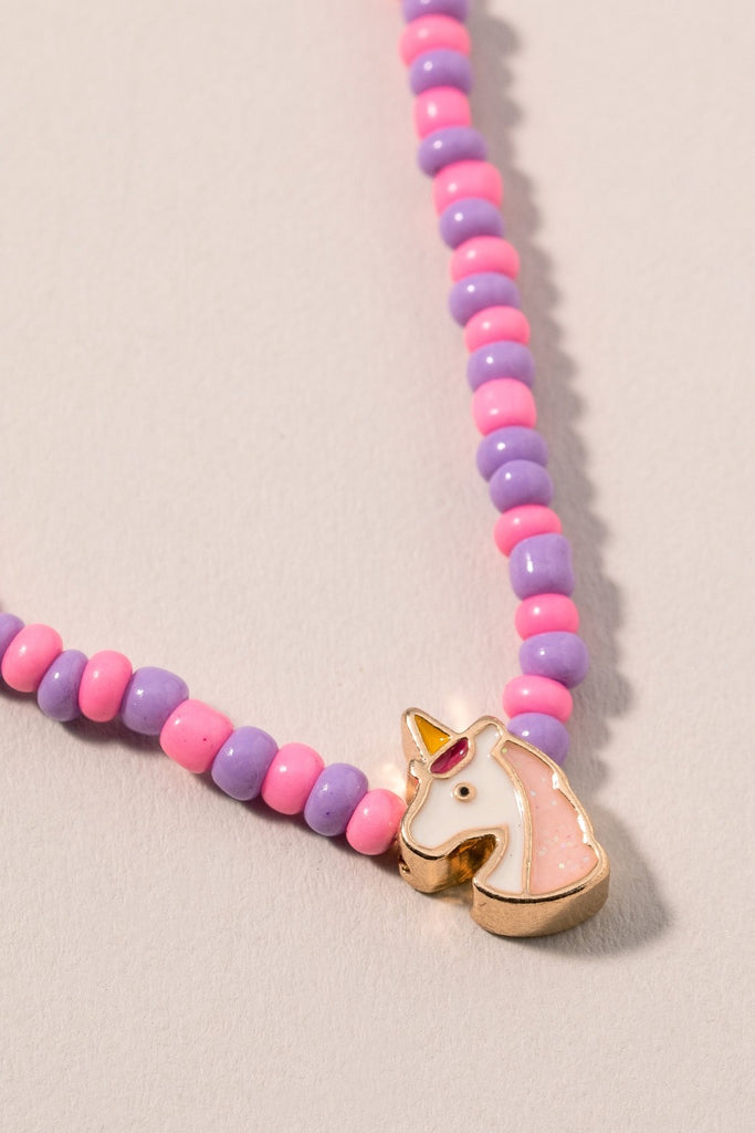 Necklace with Unicorn Charm