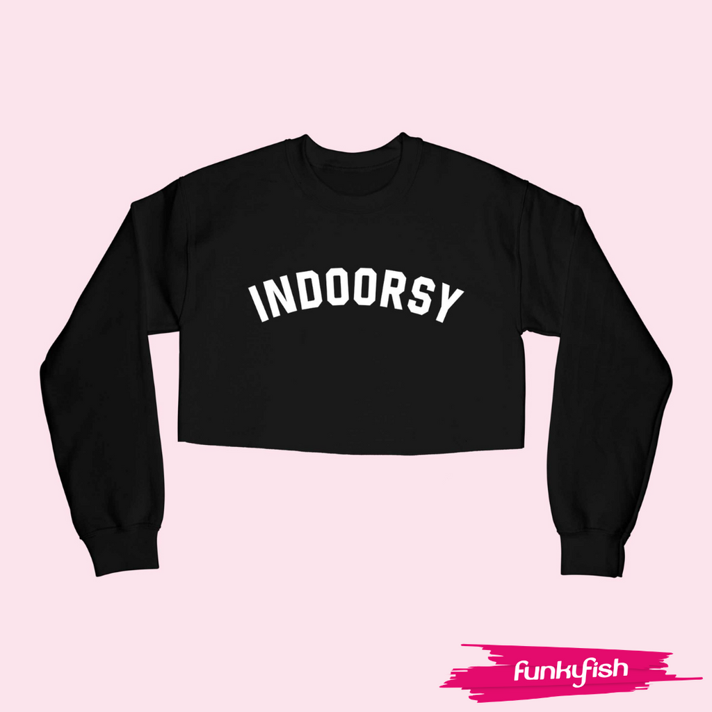 Indoorsy Crop Sweater