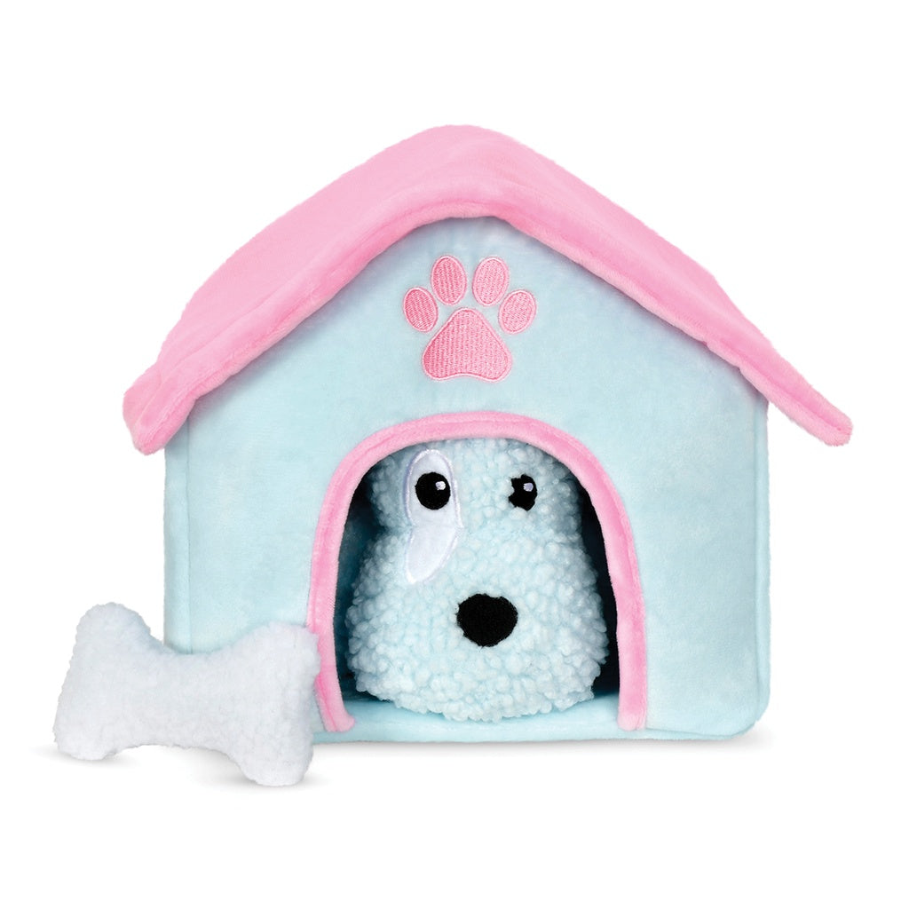 Dog House Packaging Fleece Plush
