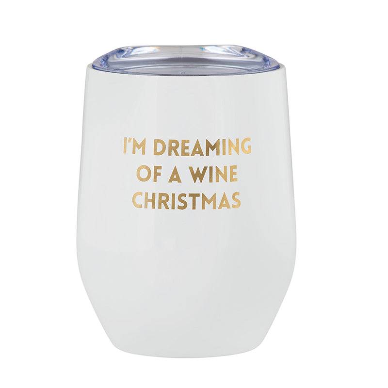 WINE TUMBLER - I'M DREAMING OF A WINE CHRISTMAS