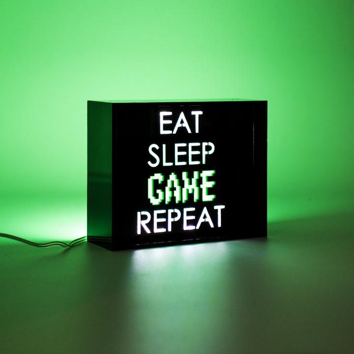 GAME REPEAT MINI ACRYLIC BOX LED