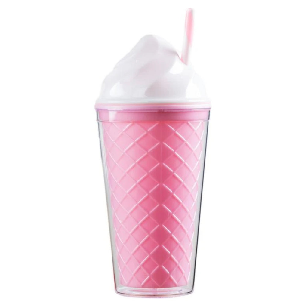 Ice Cream Tumbler - Pink Cone